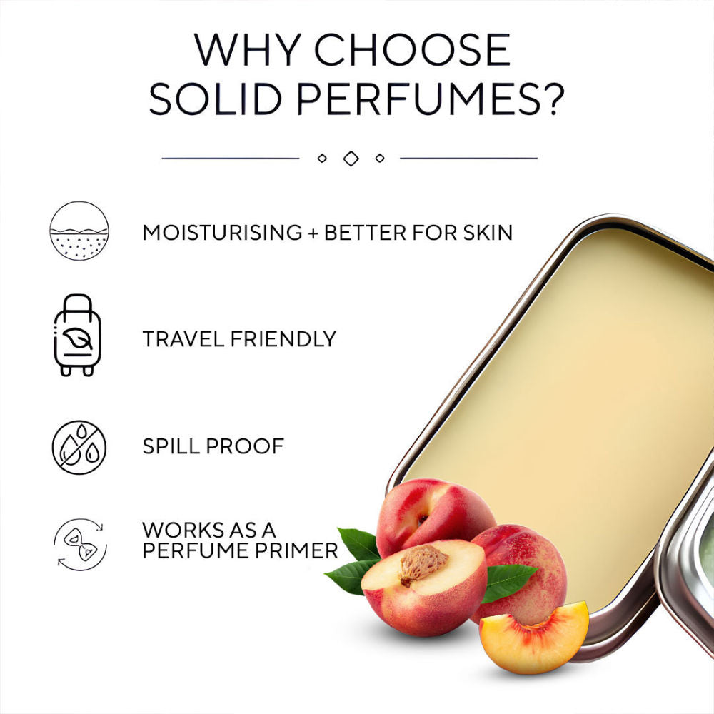 BLUR India Smells Like I Got My Peaches Out Solid Perfume