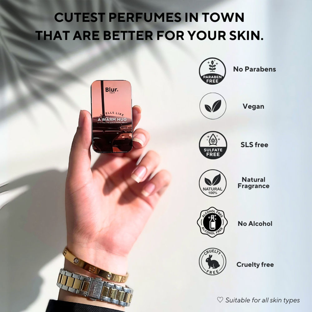 BLUR India Smells Like I Got My Peaches Out Solid Perfume