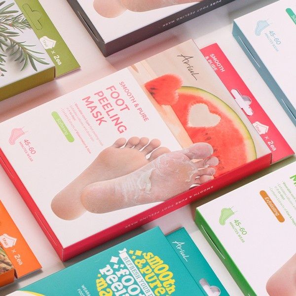 Smooth & Pure Purifying Charcoal Foot Peeling Mask