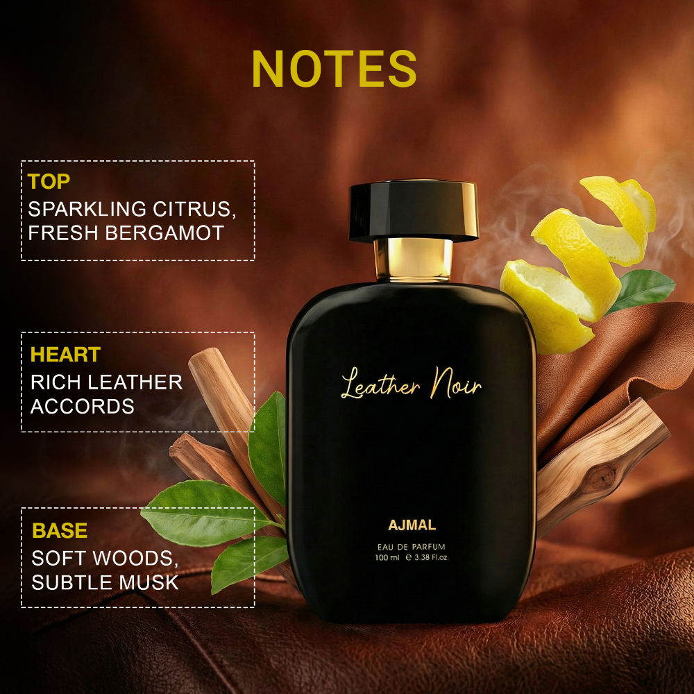 Artisan Leather Noir Exquisite Handpicked Luxury Perfume For Men