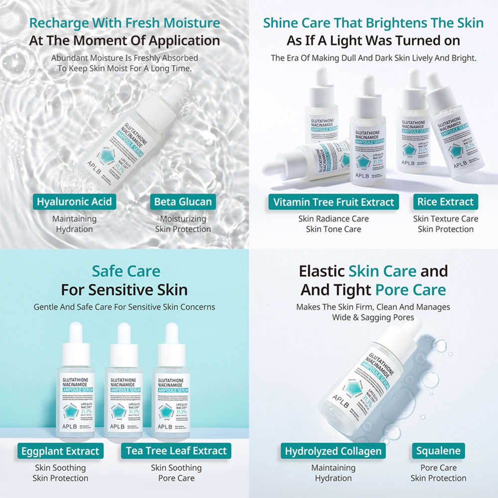 Glutathione Niacinamide Ampoule Serum