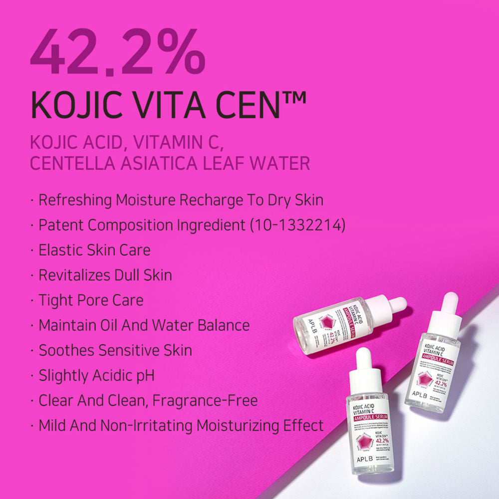 Kojic Acid Vitamin C Ampoule Serum