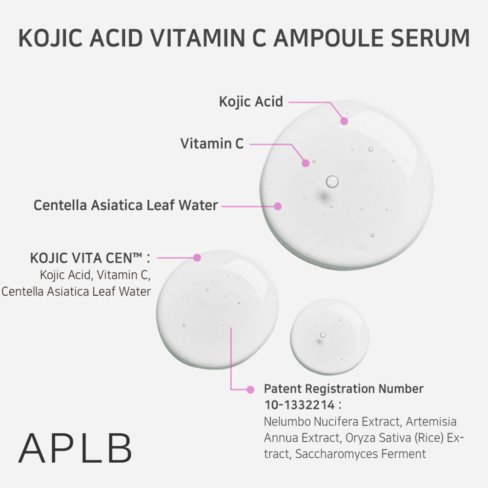 Kojic Acid Vitamin C Ampoule Serum