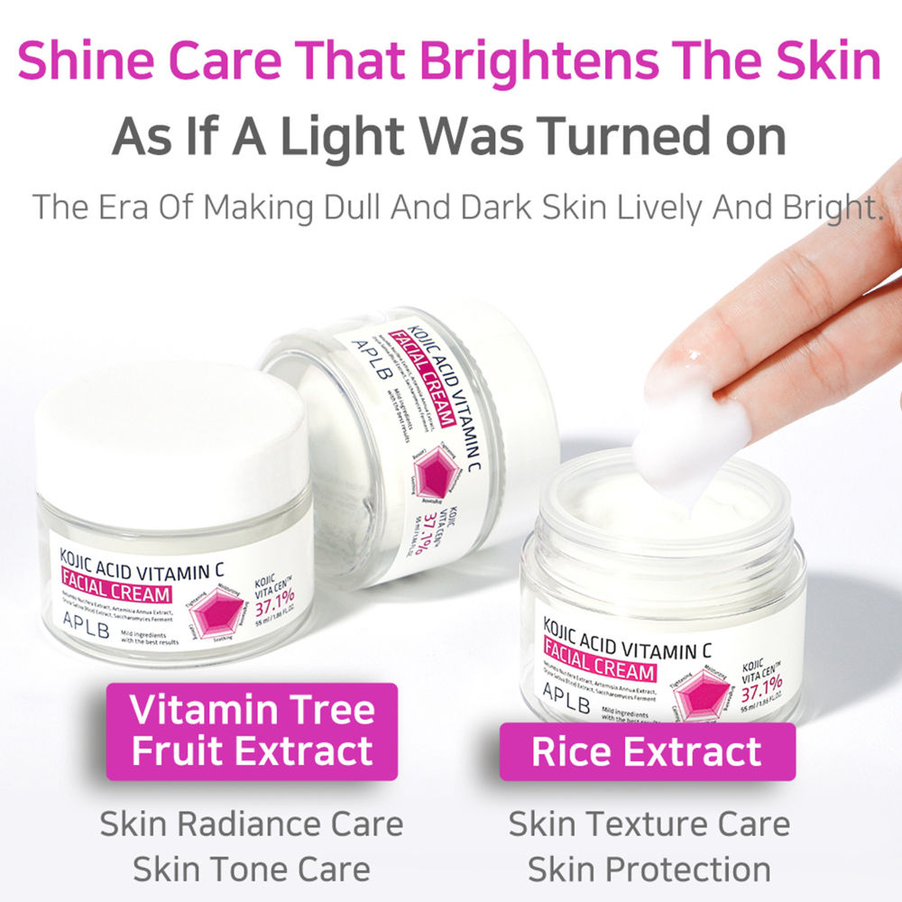 Kojic Acid Vitamin C Facial Cream