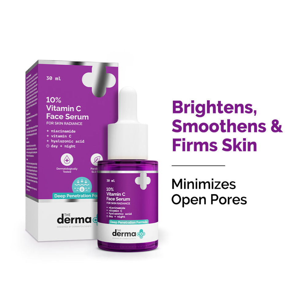 10% Vitamin C Face Serum Reduces Pigmentation & Glowing Skin For All Skin Types - 30ml