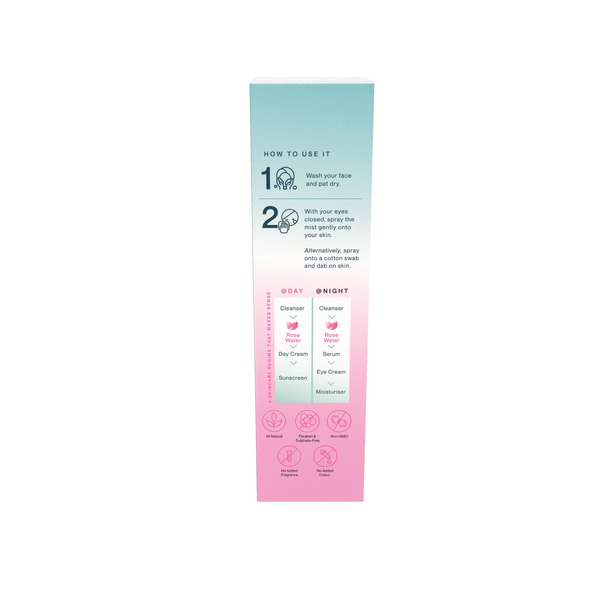 Organic Rose Water Spray