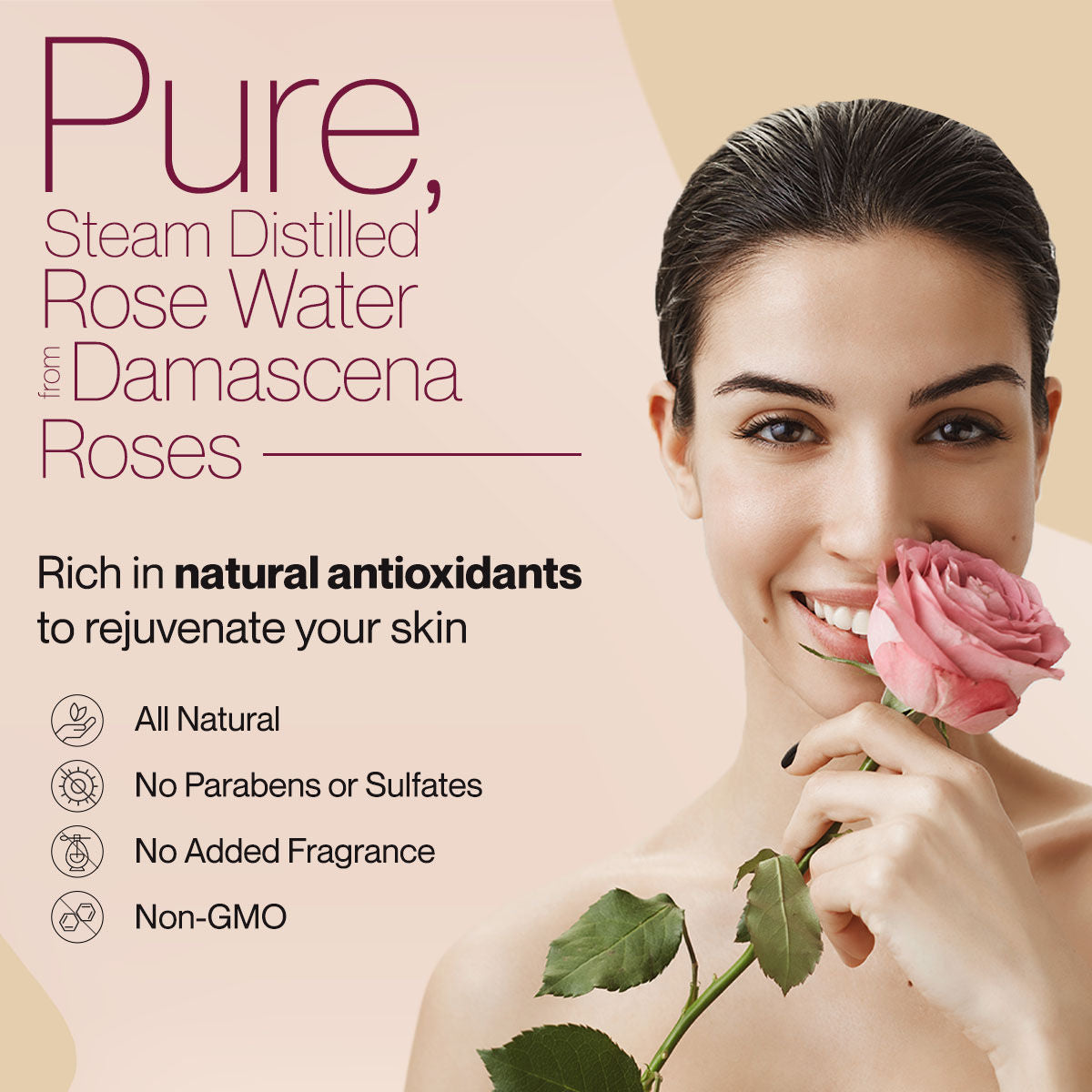 Organic Rose Water Spray