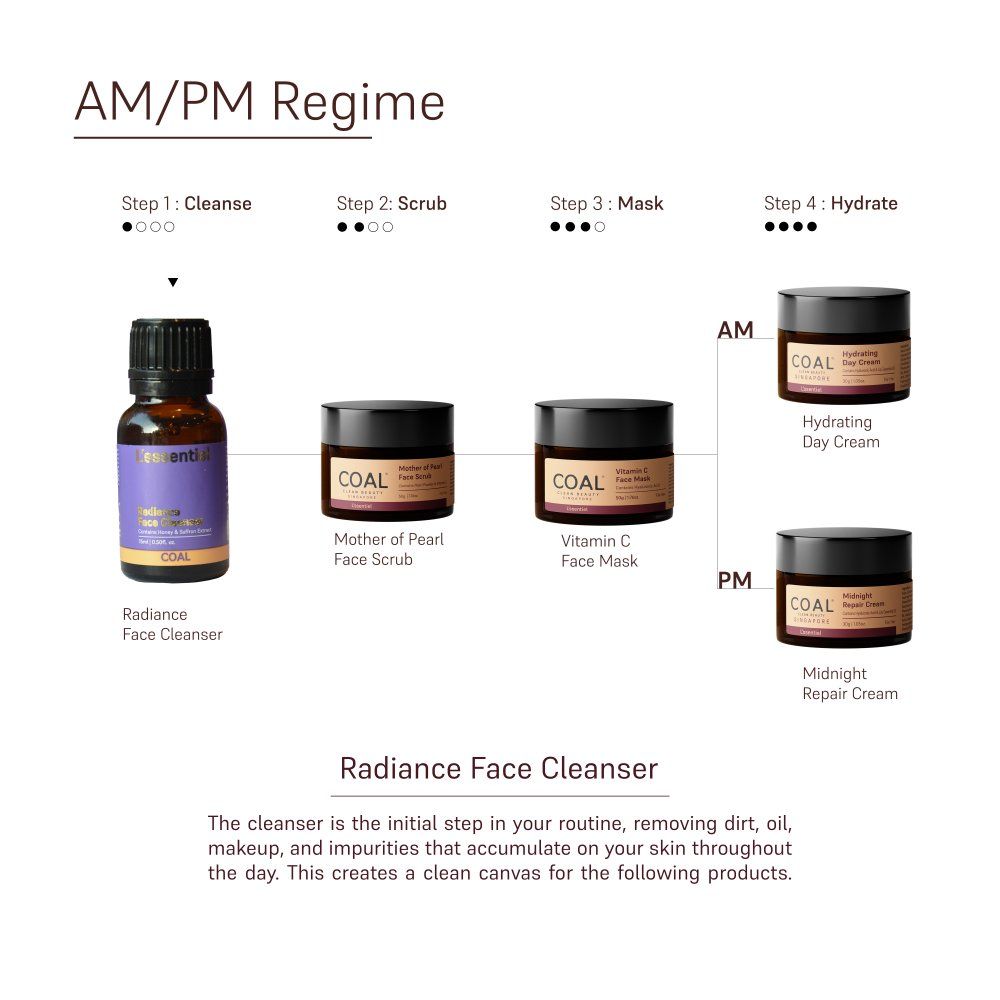 Radiance Face Cleanser With Honey And Saffron Extract Deeply Cleanses