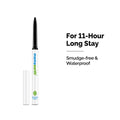 Charcoal Black Long Stay Kajal Black Waterproof, For 11-Hour Smudge-Free Stay