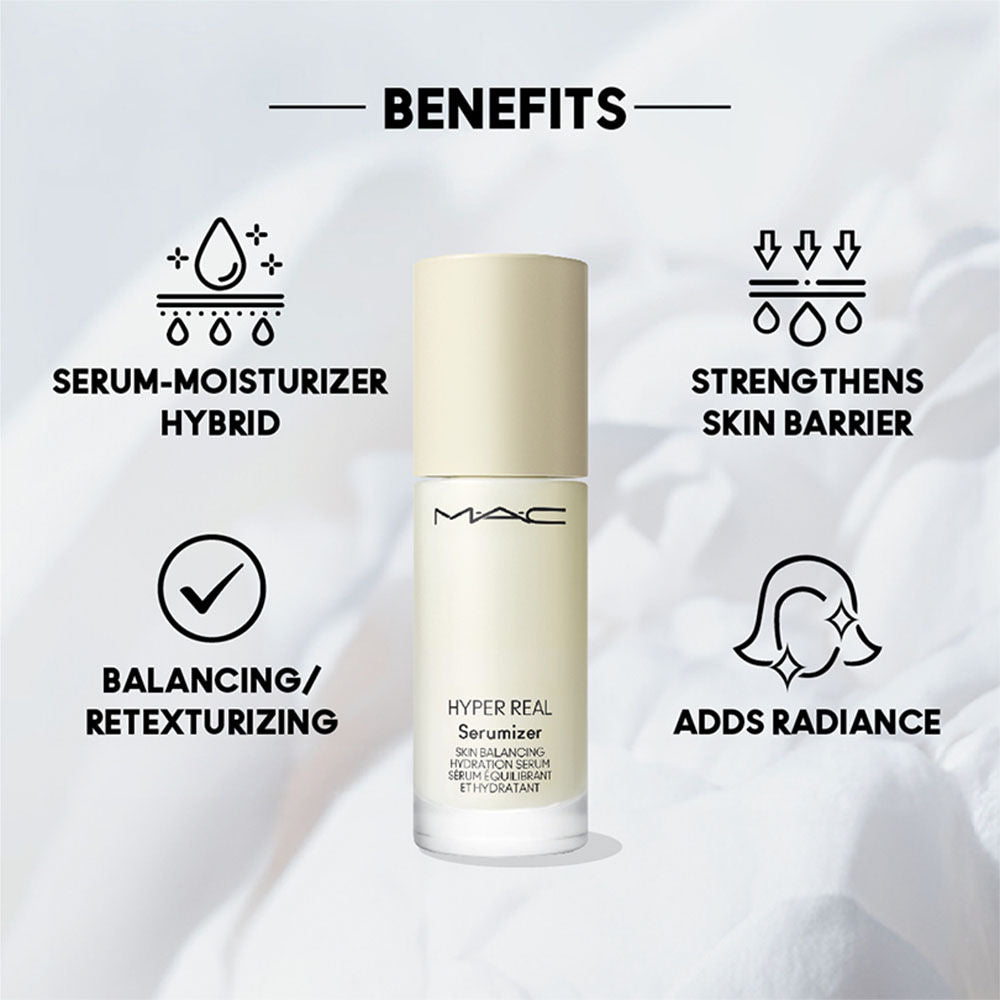 Hyper Real Serumizer Skin Balancing Serum With Niacinamide, Hyaluronic Acid & Ceramides