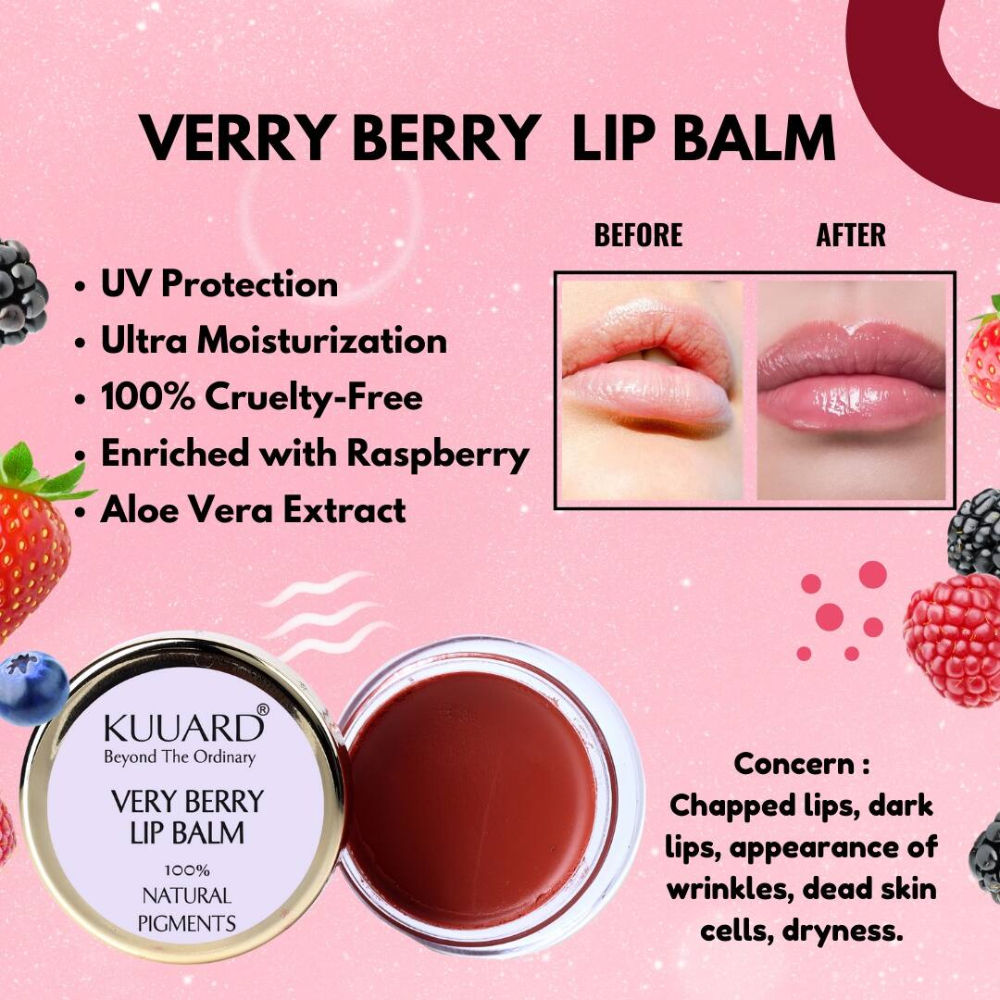 Tinted Lip Balm, Hydrating Lip & Cheek Tint for Natural Color