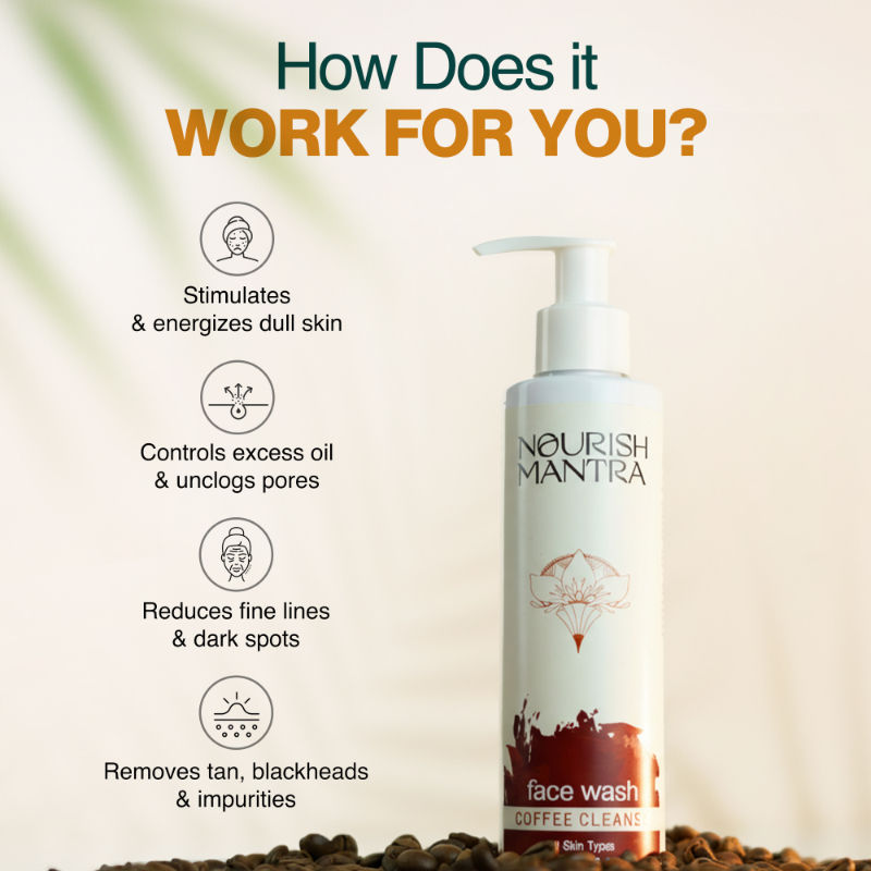 Coffee Cleanse Face Wash for Excess Oil Control & Tan Removal