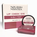 Lip, Cheek, & Eye Tint with Rich Pigment and Long-lasting Color 3 in 1