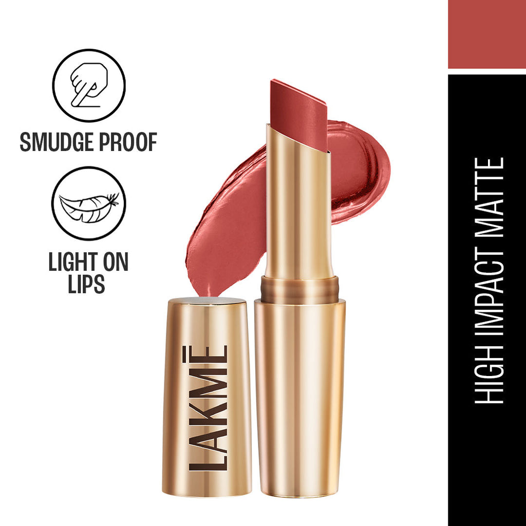 9 To 5 Powerplay Priming Matte Lipstick, Lasts hrs - Red Velvet