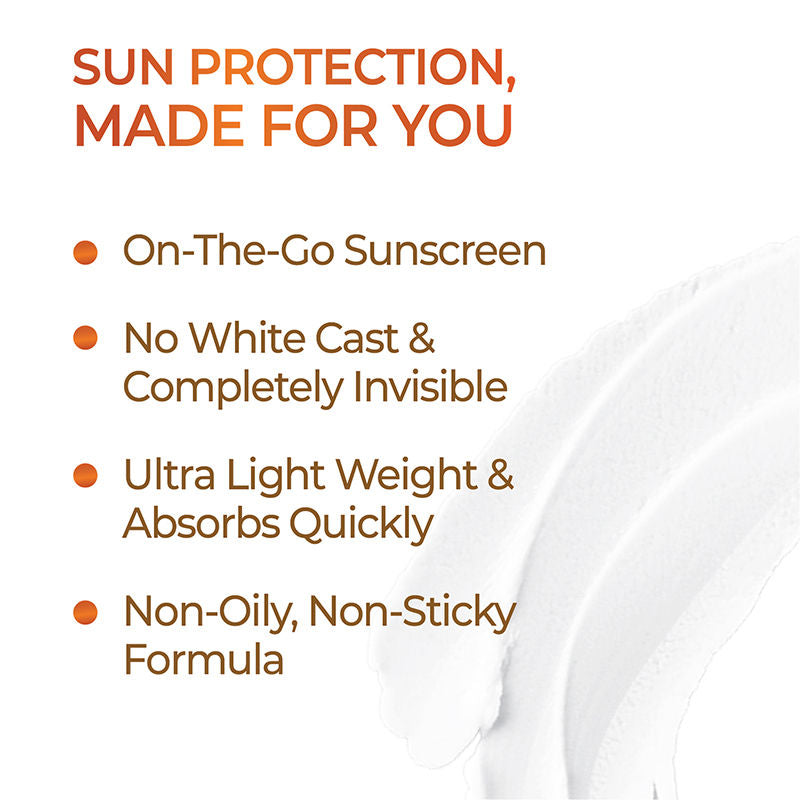 Sunscreen Stick SPF 60 Pa++++, Travel-Friendly, Easy Reapplication & No White Cast Color