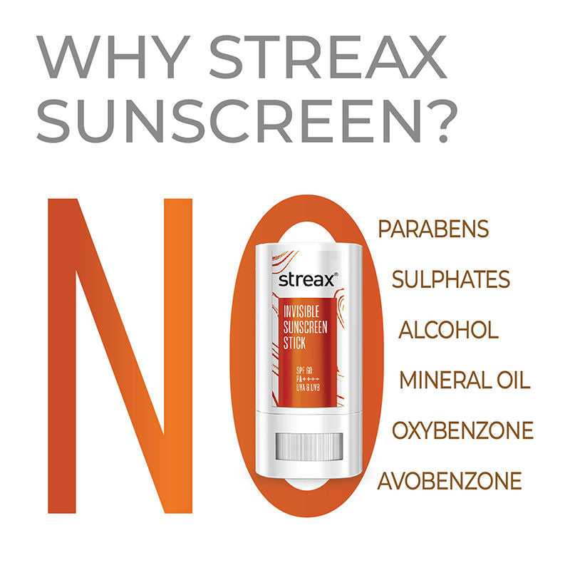 Sunscreen Stick SPF 60 Pa++++, Travel-Friendly, Easy Reapplication & No White Cast Color