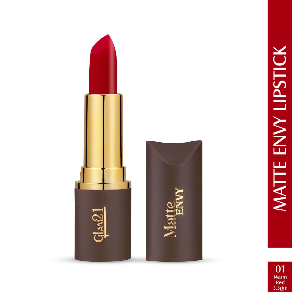 Matte Envy Lipstick - Warm Red
