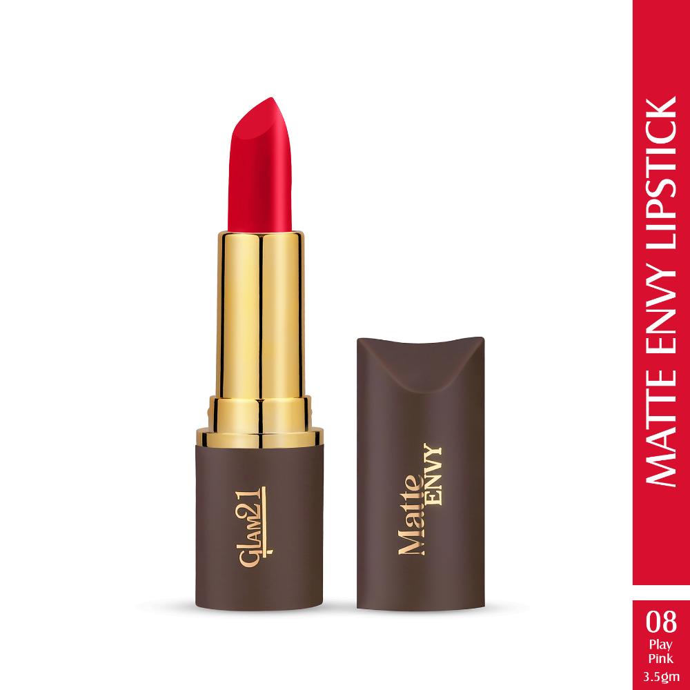 Matte Envy Lipstick - Play Pink