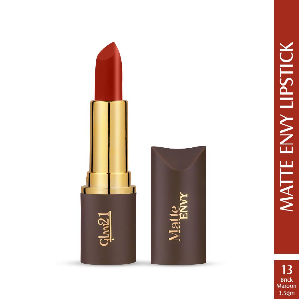 Matte Envy Lipstick - Brick Maroon