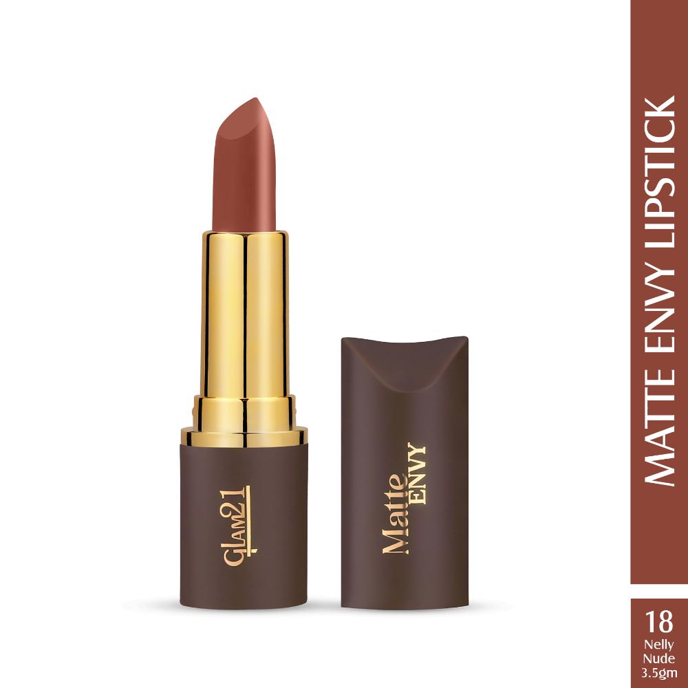 Matte Envy Lipstick - Nelly Nude