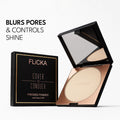 Cover To Conquer Velvet Matte Compact Powder Lightweight Formula Matte Finish - Ivory