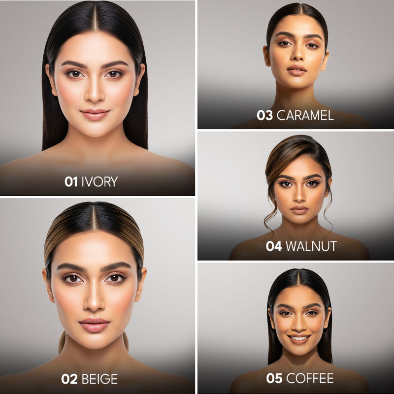 Cover To Conquer Velvet Matte Compact Powder Lightweight Formula Matte Finish