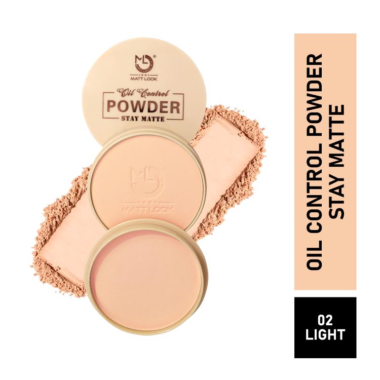 CC Oil Control Stay Matte Powder - Light