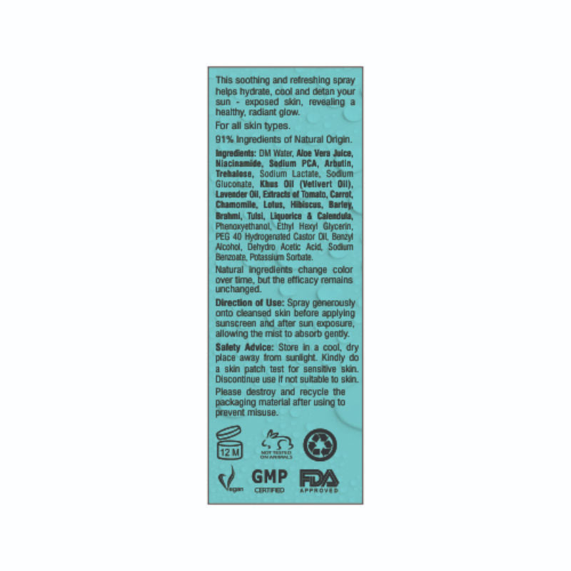 Khus Sun Care Mist