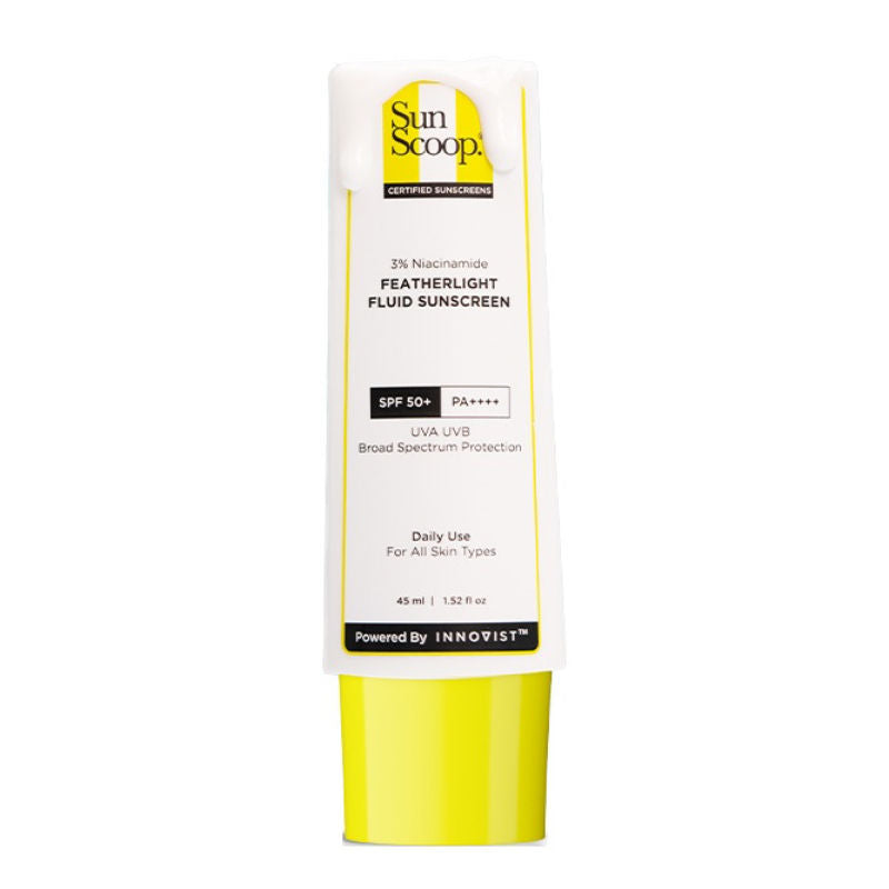 3% Niacinamide Fluid Sunscreen| SPF 50+ PA++++ Lightweight In-Vivo Tested Non-Greasy