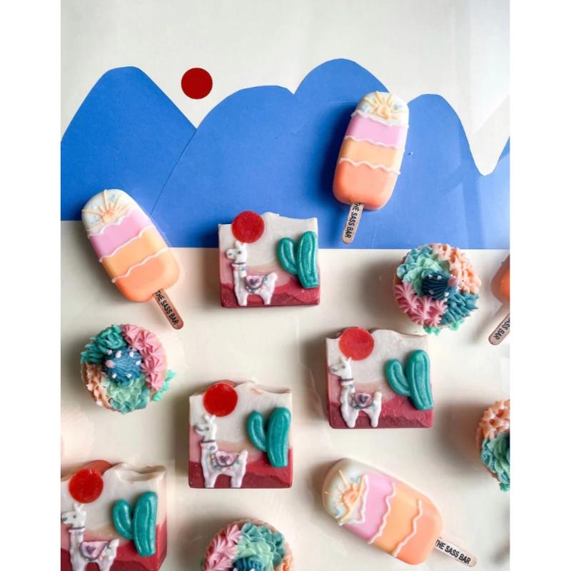 Llama Desert Soap Box