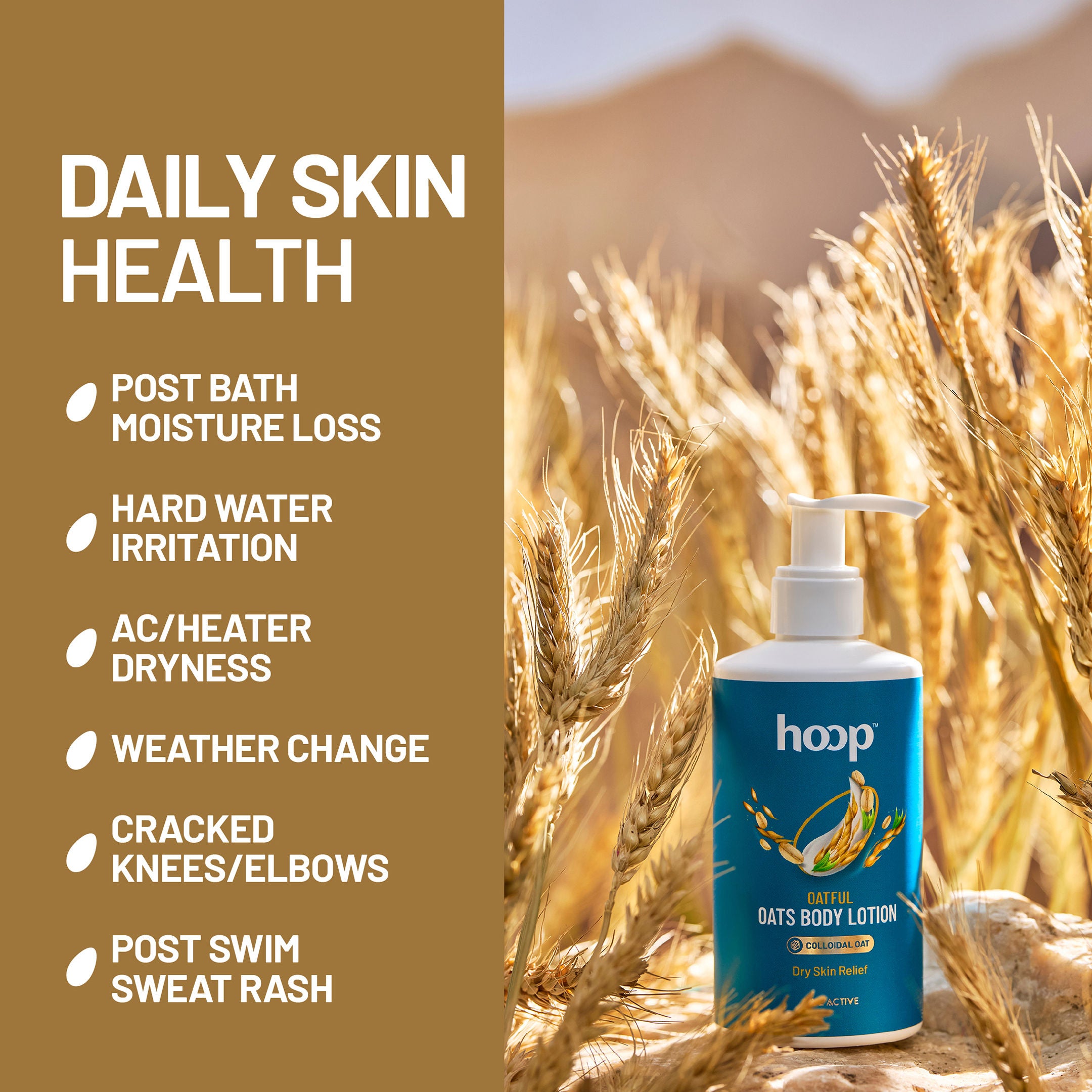 Oatmeal Body Lotion For Dry Skin
