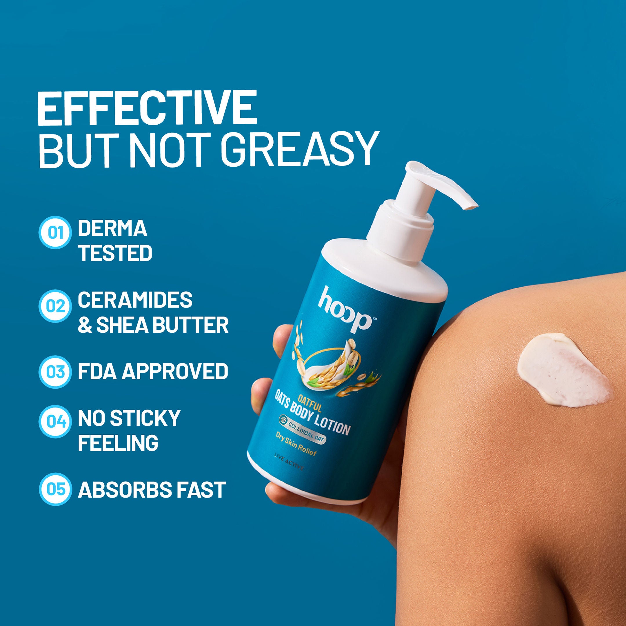 Oatmeal Body Lotion For Dry Skin