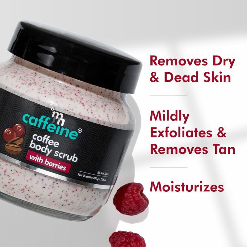 Coffee Body Scrub With Berries