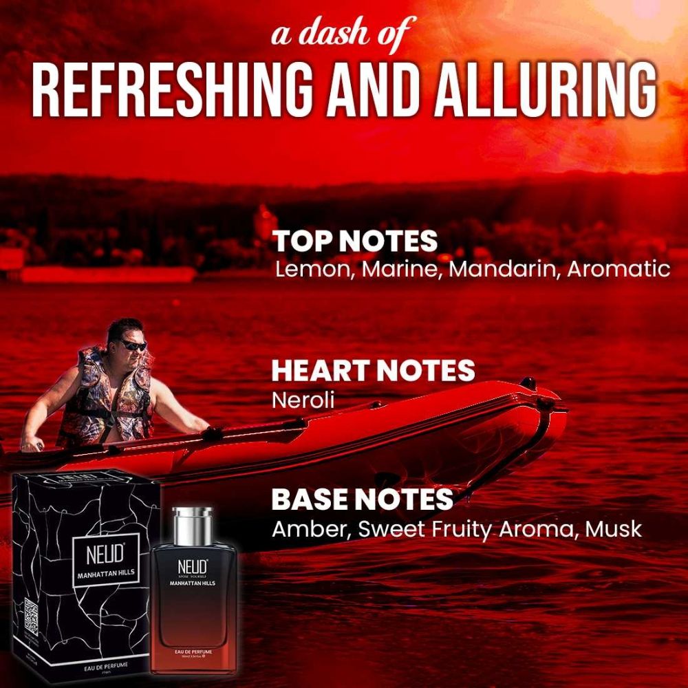 Manhattan Hills Luxury Perfume For Sophisticated Men Long Lasting EDP