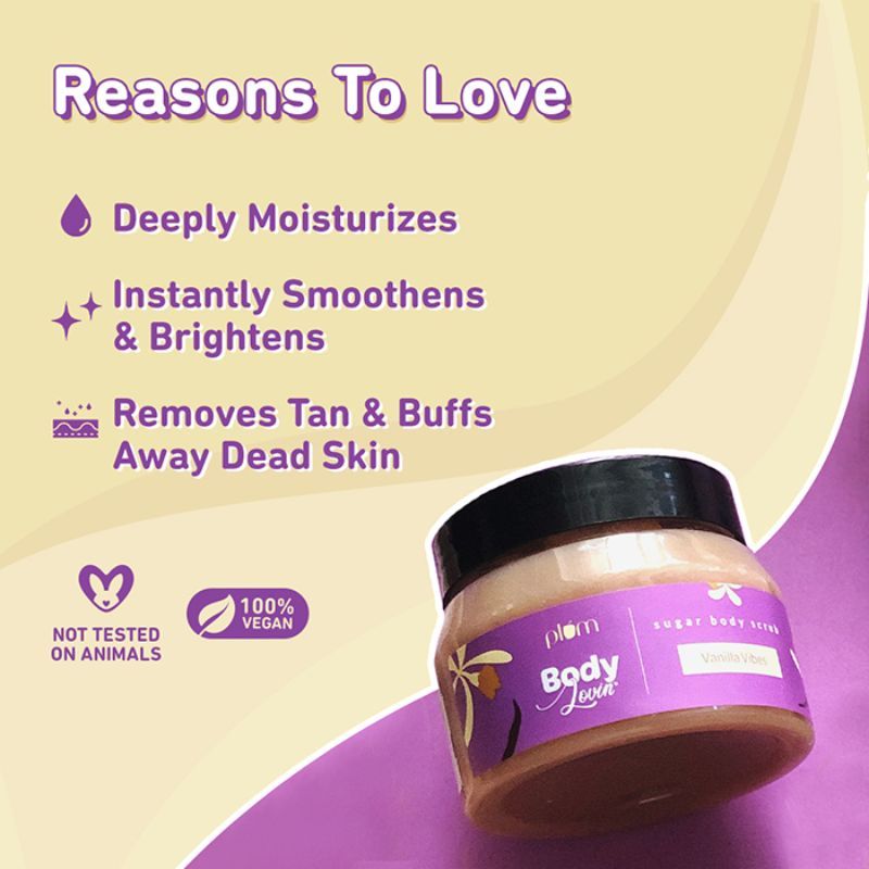 BodyLovin Vanilla Vibes Sugar Body Scrub