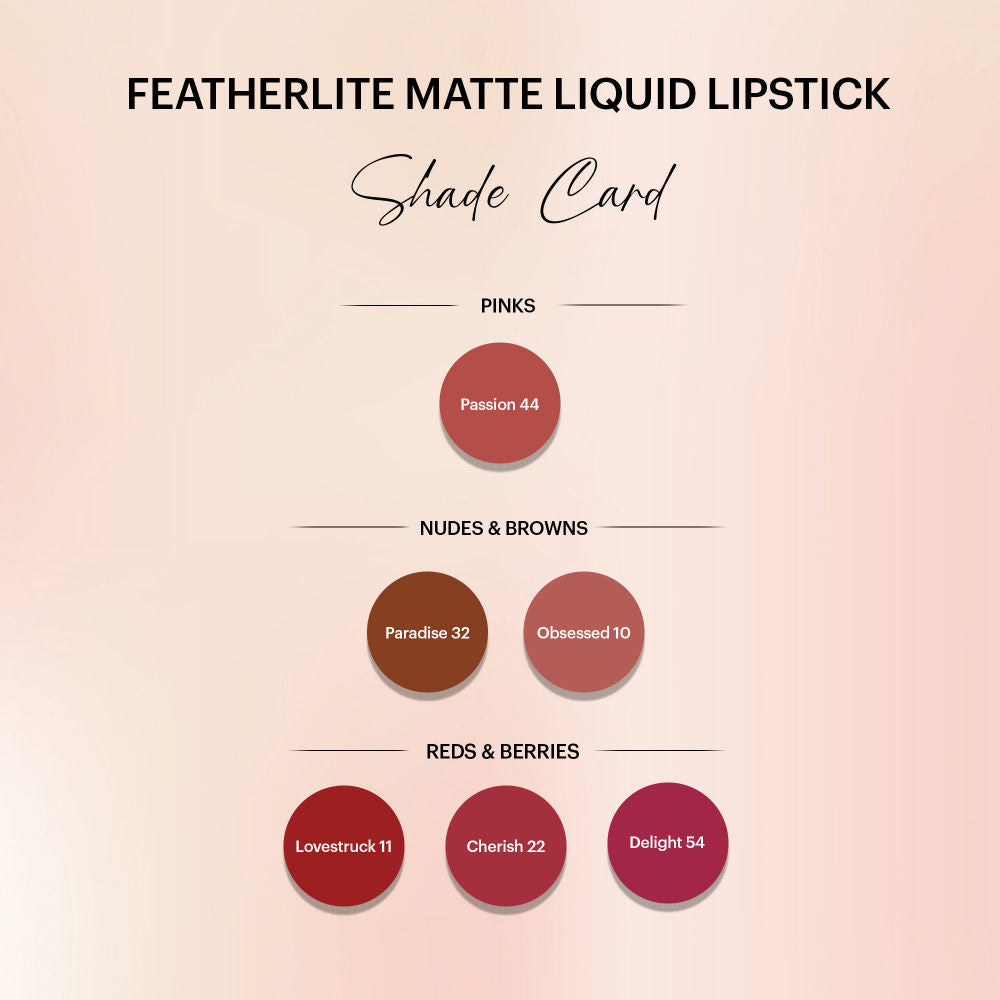 Featherlite Matte Liquid Lipstick