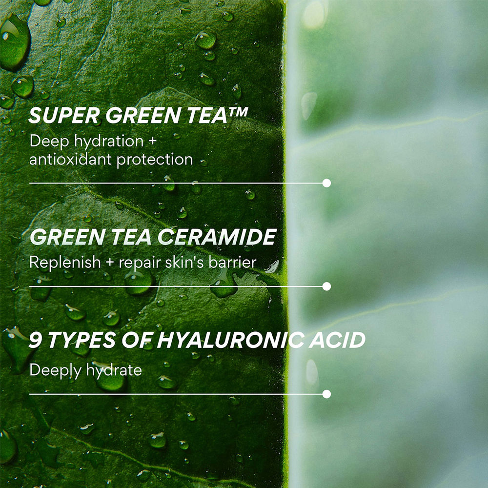 Green Tea Ceramide Milky Toner, Instant Hydration Barrier Repair in 3 Days