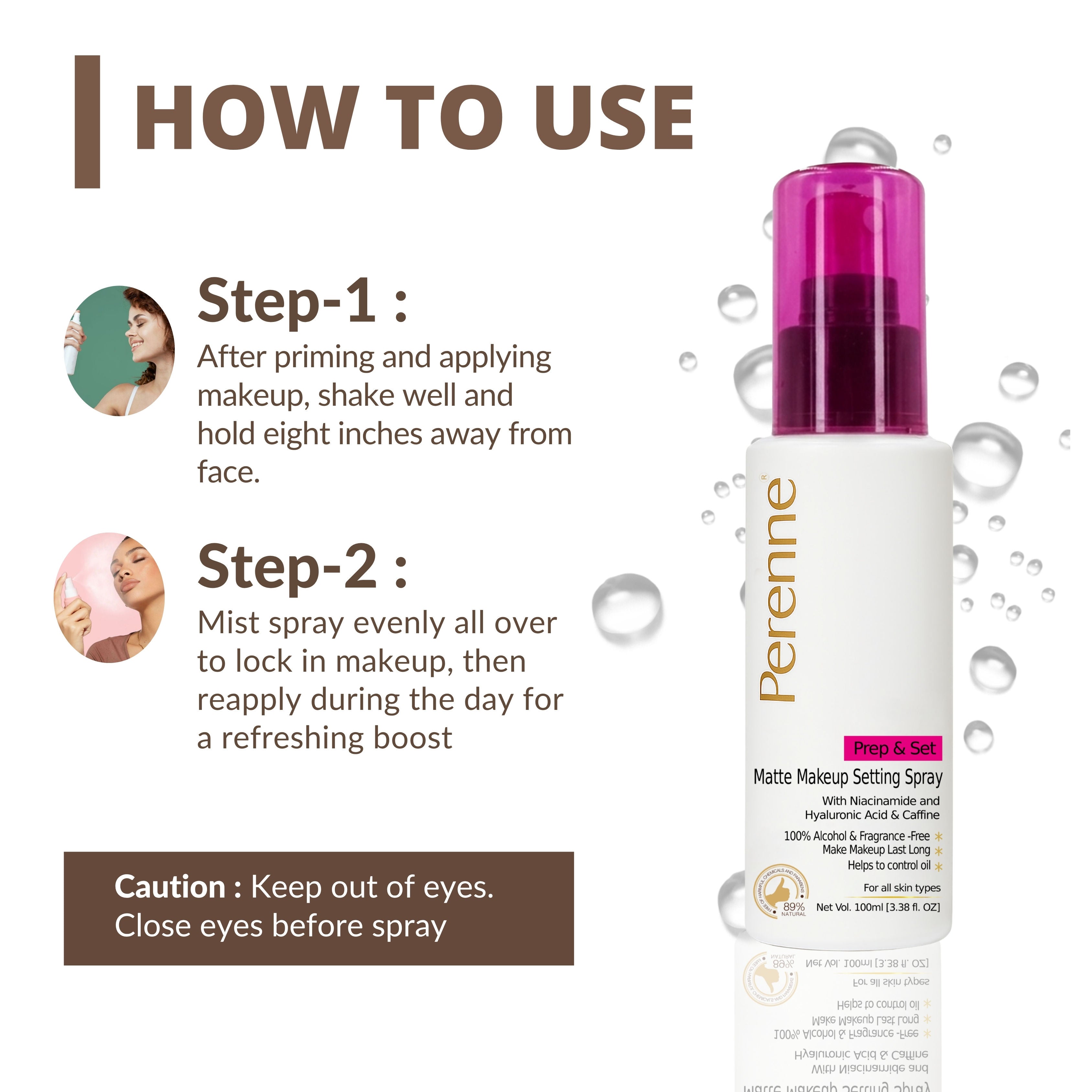 Matte Prep & Set Makeup Setting Spray