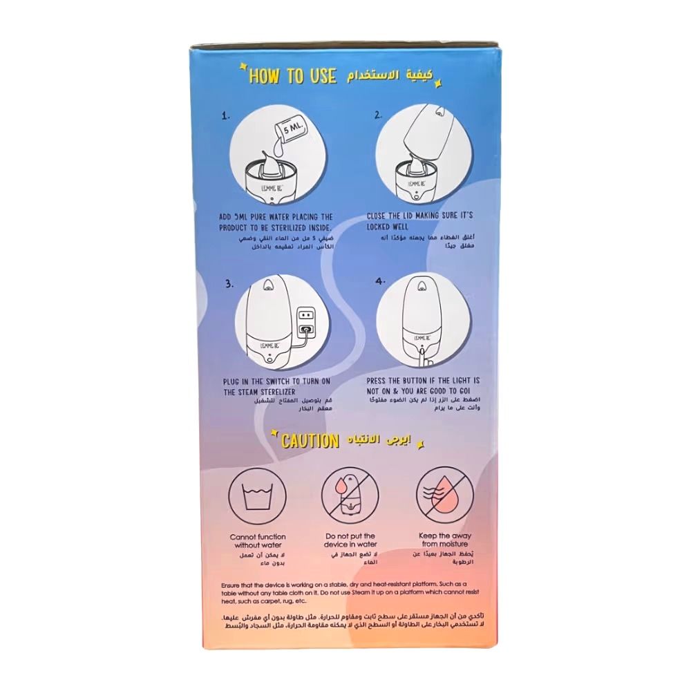 Steam It Up Automatic Steam Sterilizer