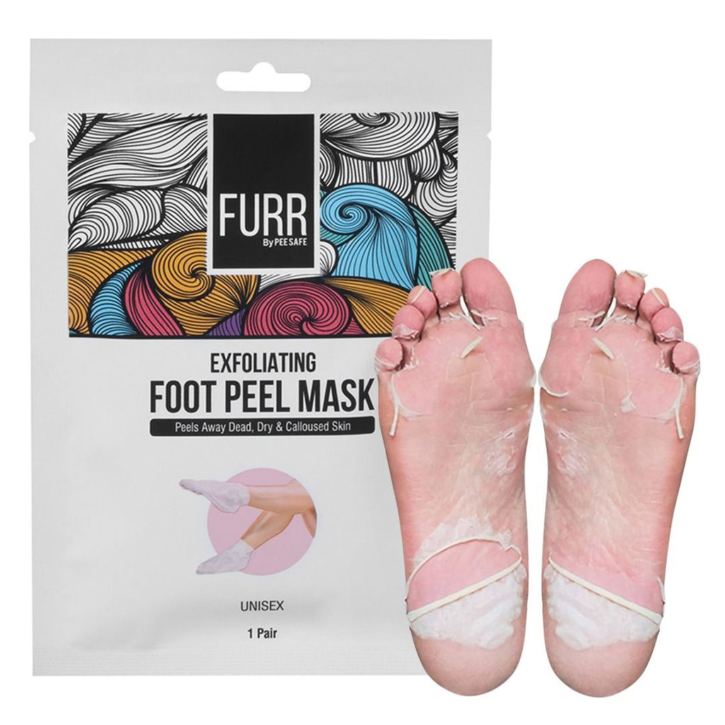 Glycolic & Salicylic Acid Exfoliating Foot Peeling Mask - Reduces Dry Skin
