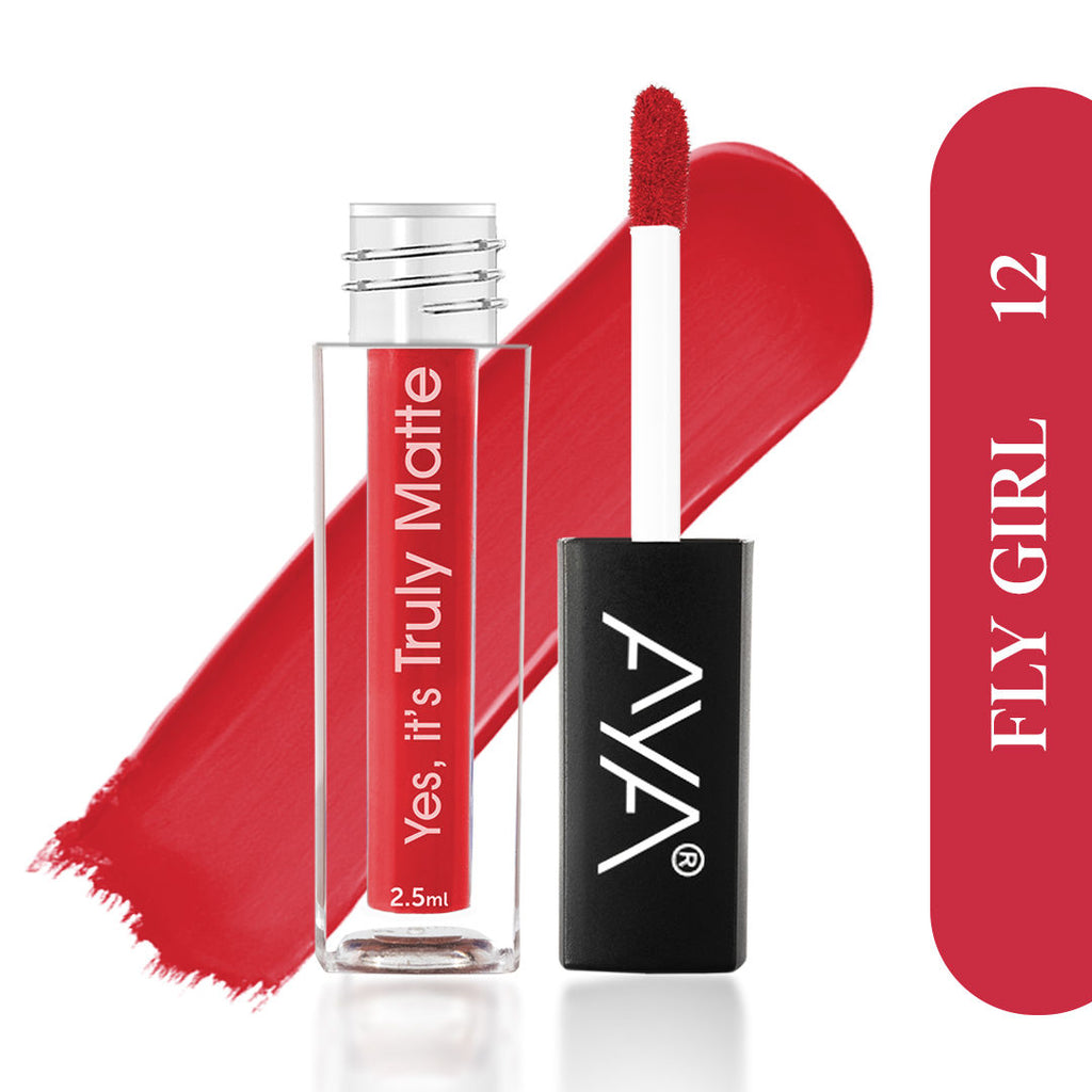 Yes It's Truly Matte Liquid Lipstick - 12 Fly Girl