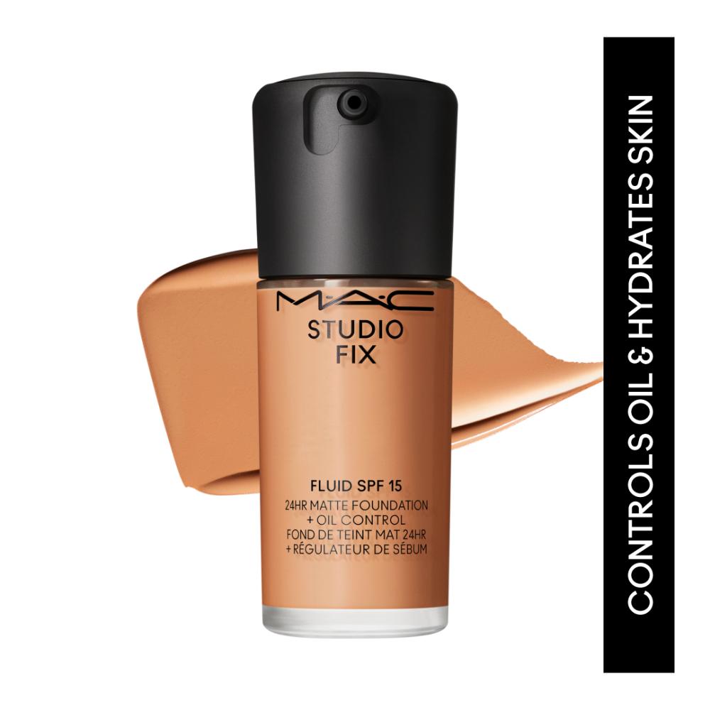Studio Fix Fluid SPF 15 Soft Matte Foundation With Hyaluronic Acid - NC 44.5