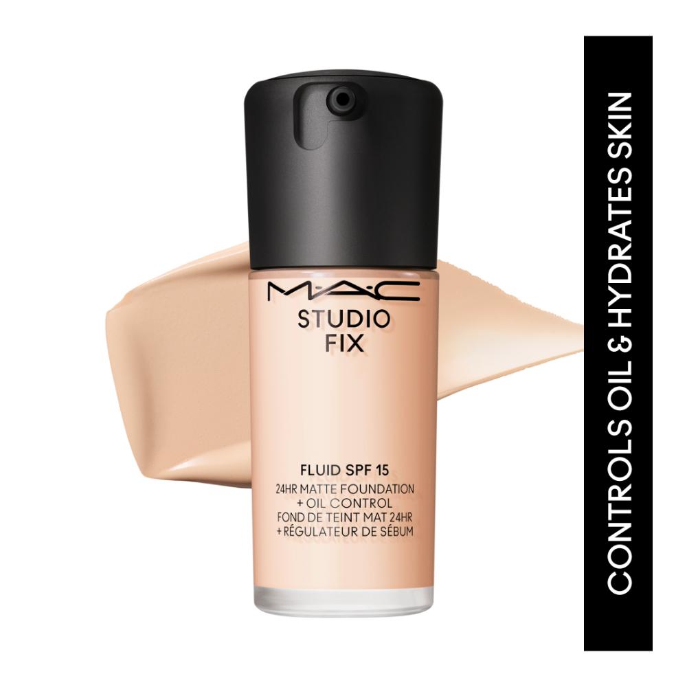 Studio Fix Fluid SPF 15 Soft Matte Foundation With Hyaluronic Acid - NC 5