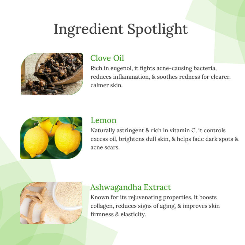 Clove Anti Acne Pack, Face Mask