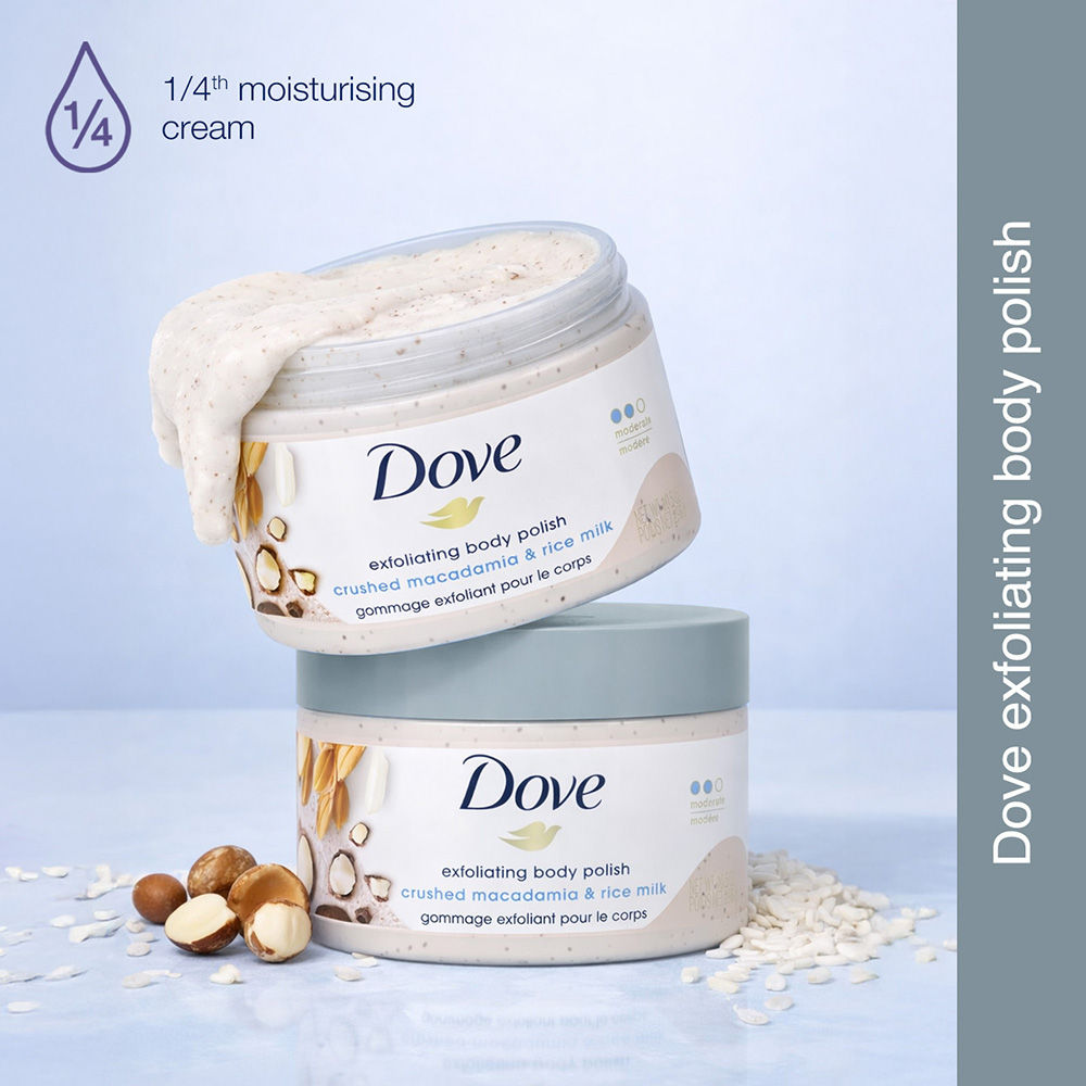 Exfoliating Body Polish - Crushed Macadamia And Rice Milk