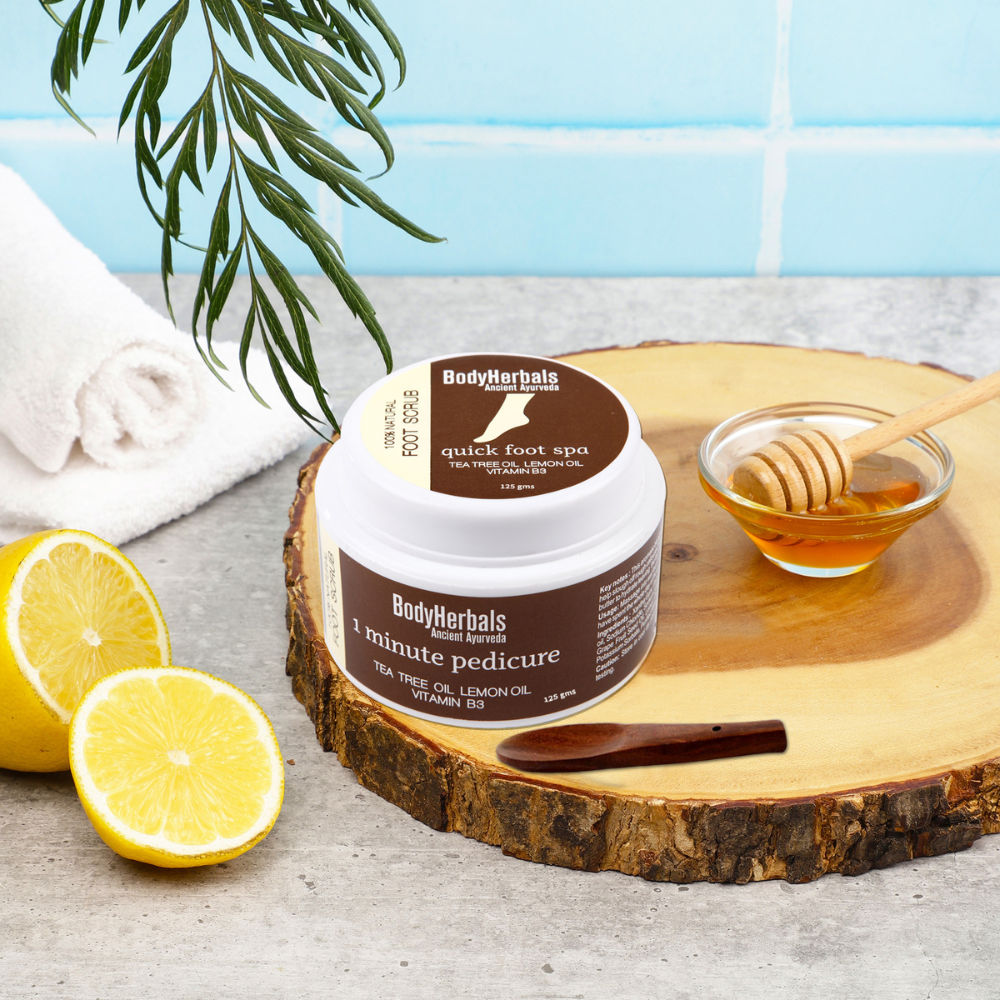 Foot Scrub - 1 minute pedicure