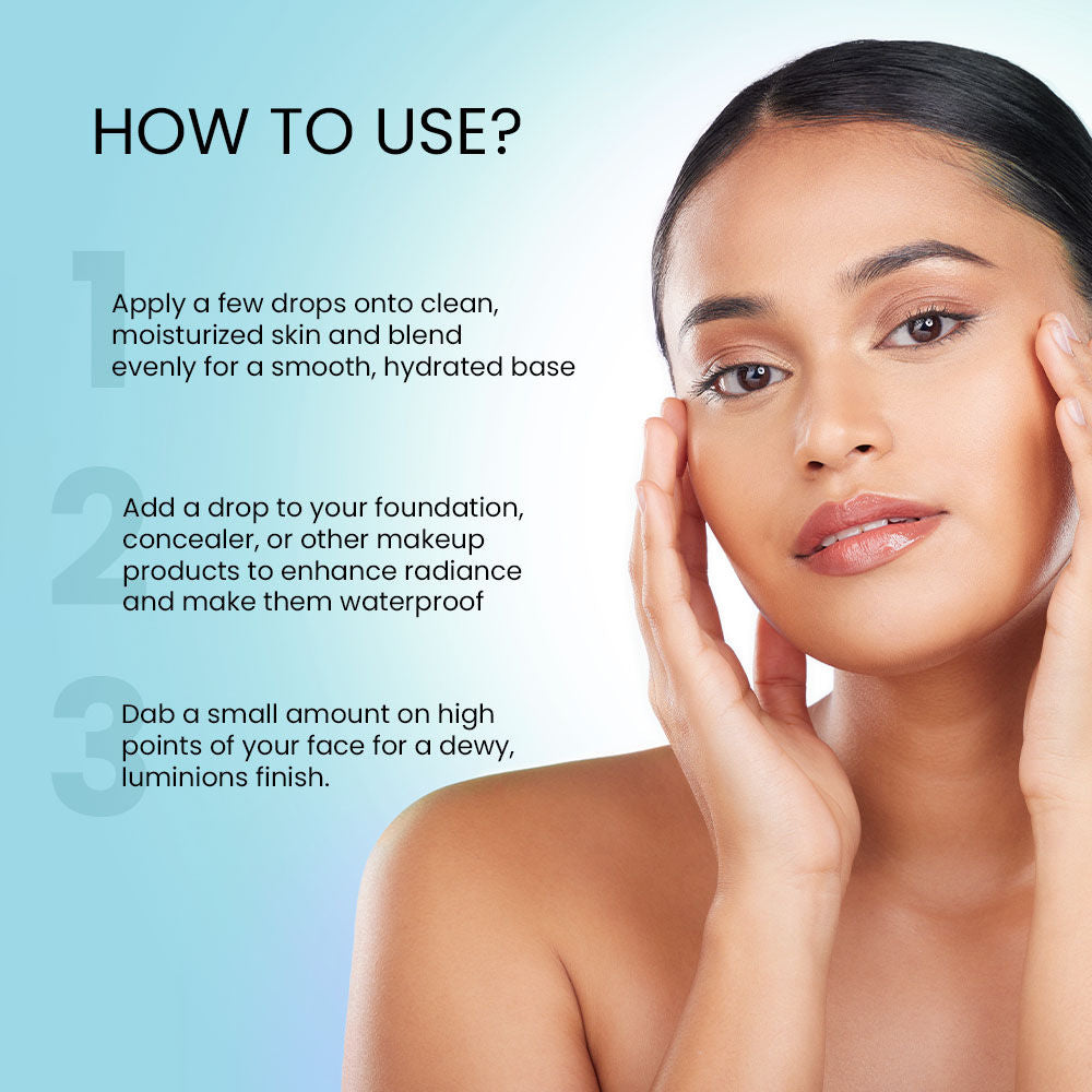 Strong Hold Face Primer Long Hold & Waterproof, Locks Makeup Oil Free - Clear Shade