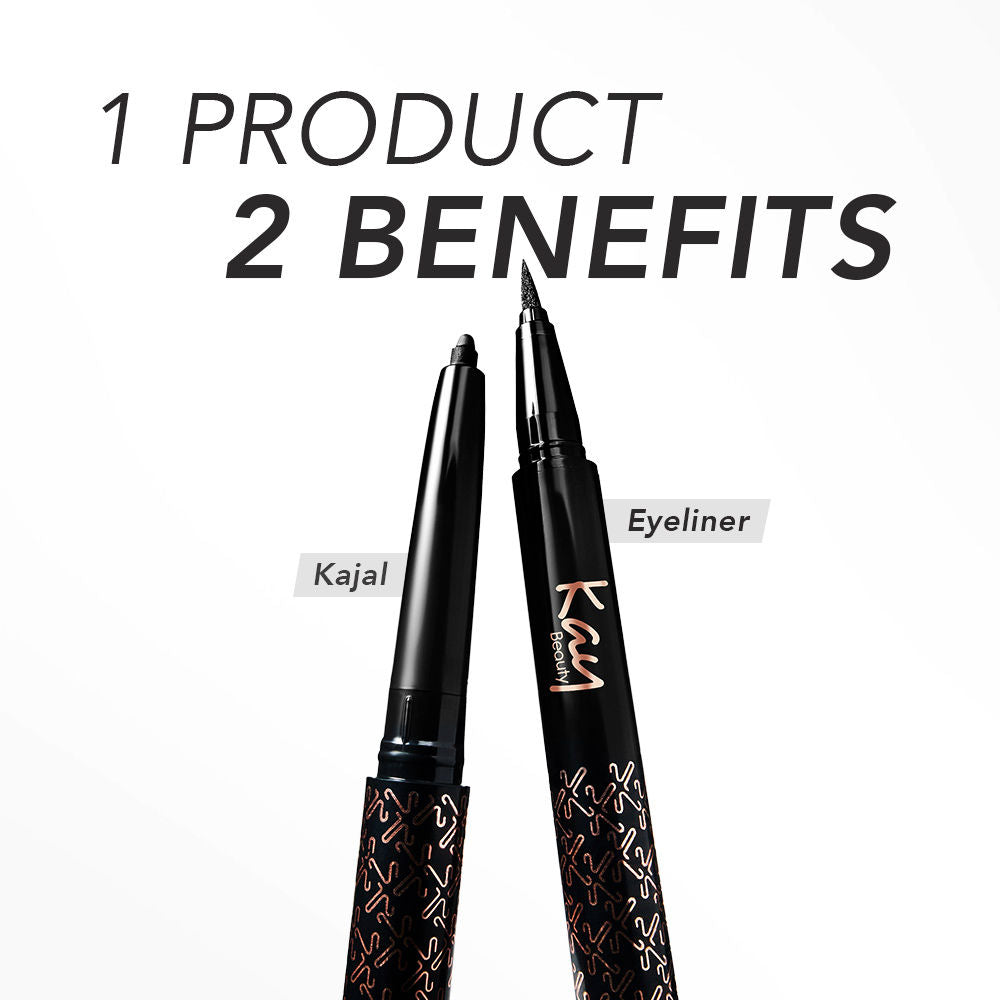 Intense Black 24H Kajal Eyeliner Duo