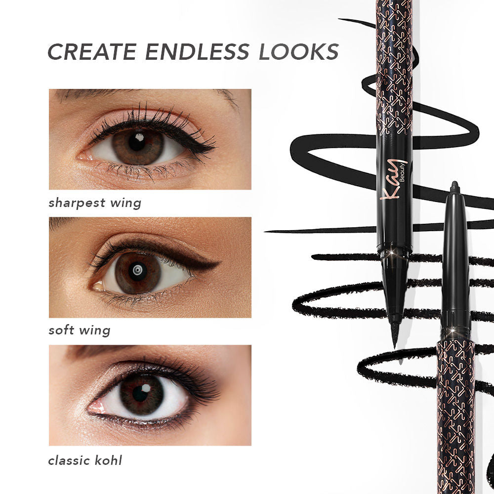 Intense Black 24H Kajal Eyeliner Duo
