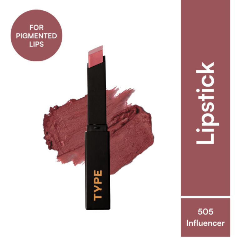 Cream Matte Lipstick For Pigmented Lips - Vit C And Niacinamide - 8 Hr Stay - Influencer